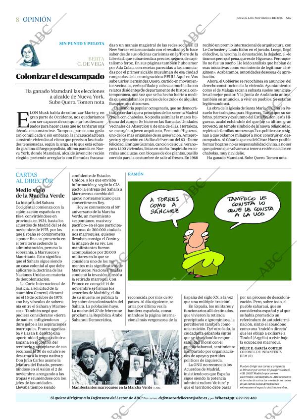 ABC MADRID 06-11-2025 página 8