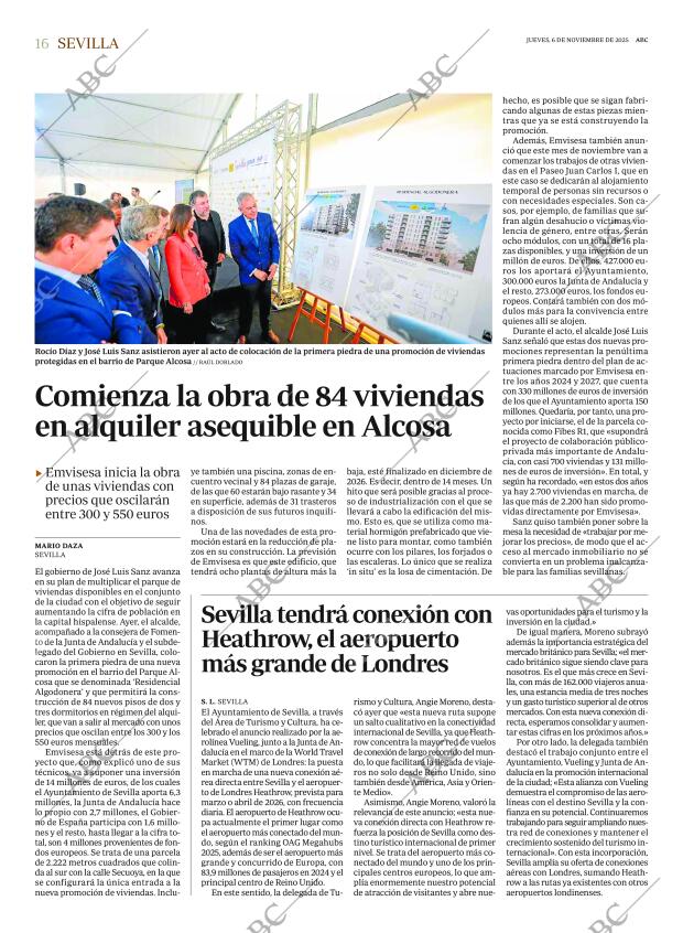 ABC SEVILLA 06-11-2025 página 16