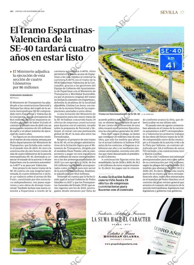 ABC SEVILLA 06-11-2025 página 17
