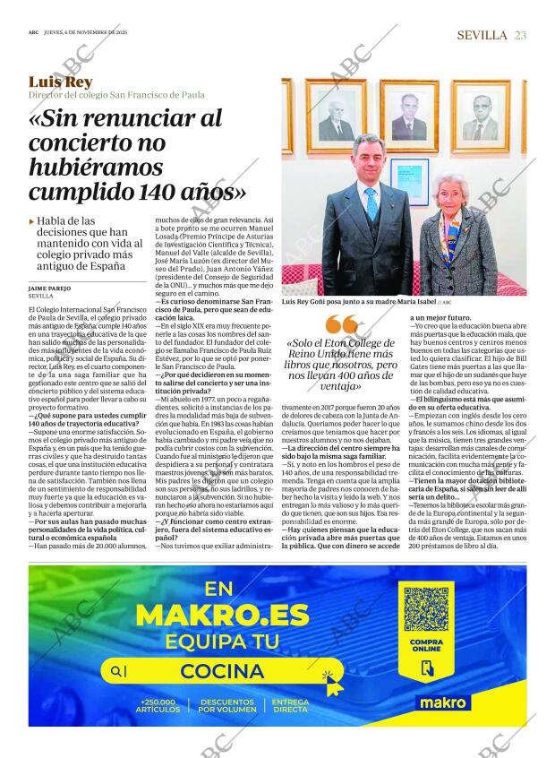 ABC SEVILLA 06-11-2025 página 23