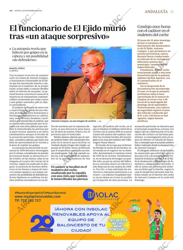 ABC SEVILLA 06-11-2025 página 31
