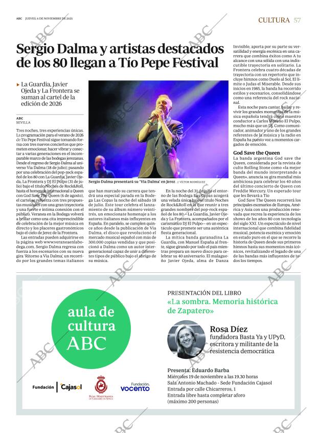ABC SEVILLA 06-11-2025 página 57