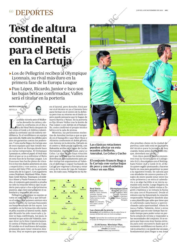 ABC SEVILLA 06-11-2025 página 60