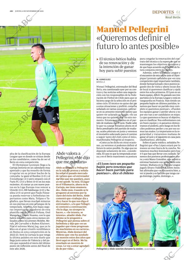 ABC SEVILLA 06-11-2025 página 61