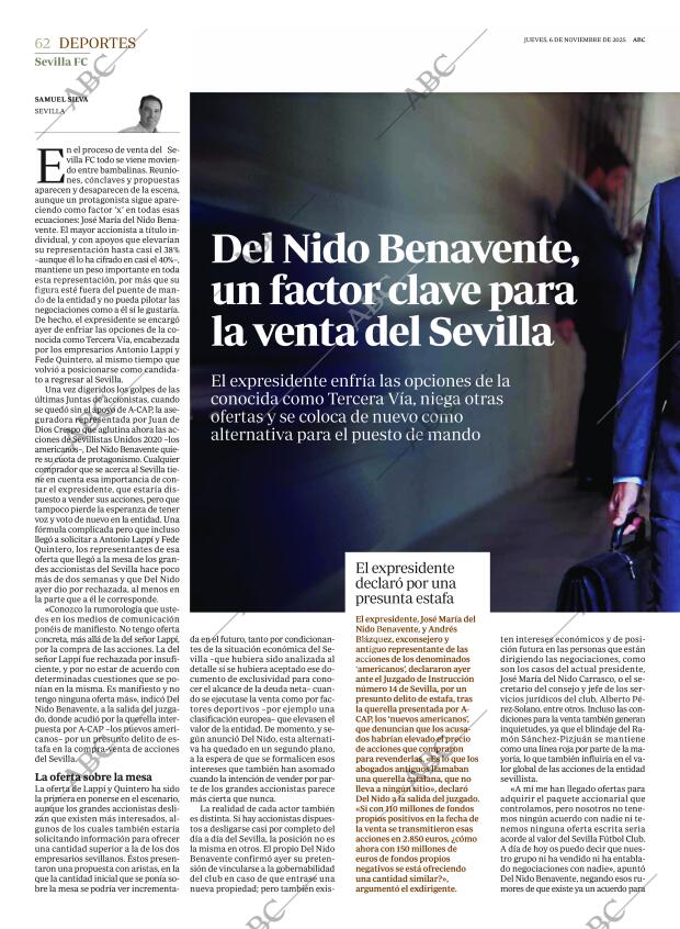 ABC SEVILLA 06-11-2025 página 62