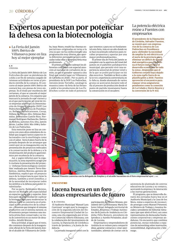 ABC CORDOBA 07-11-2025 página 20