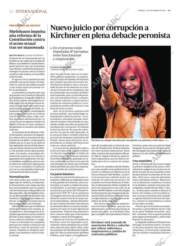 ABC MADRID 07-11-2025 página 22