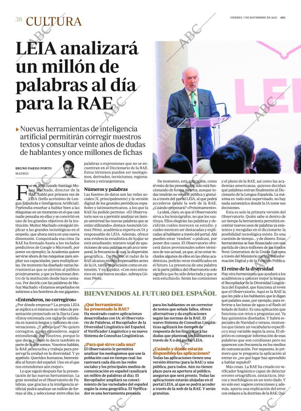 ABC MADRID 07-11-2025 página 38