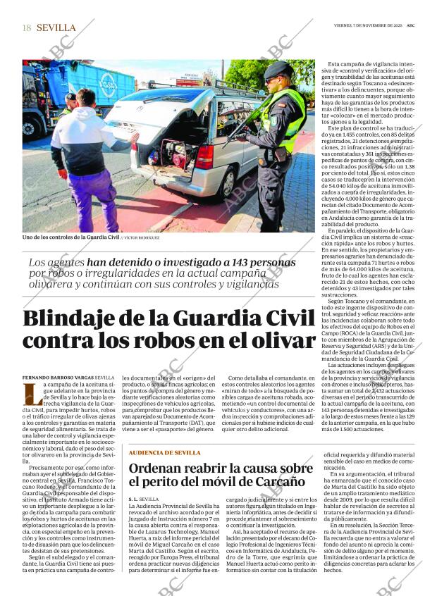ABC SEVILLA 07-11-2025 página 18
