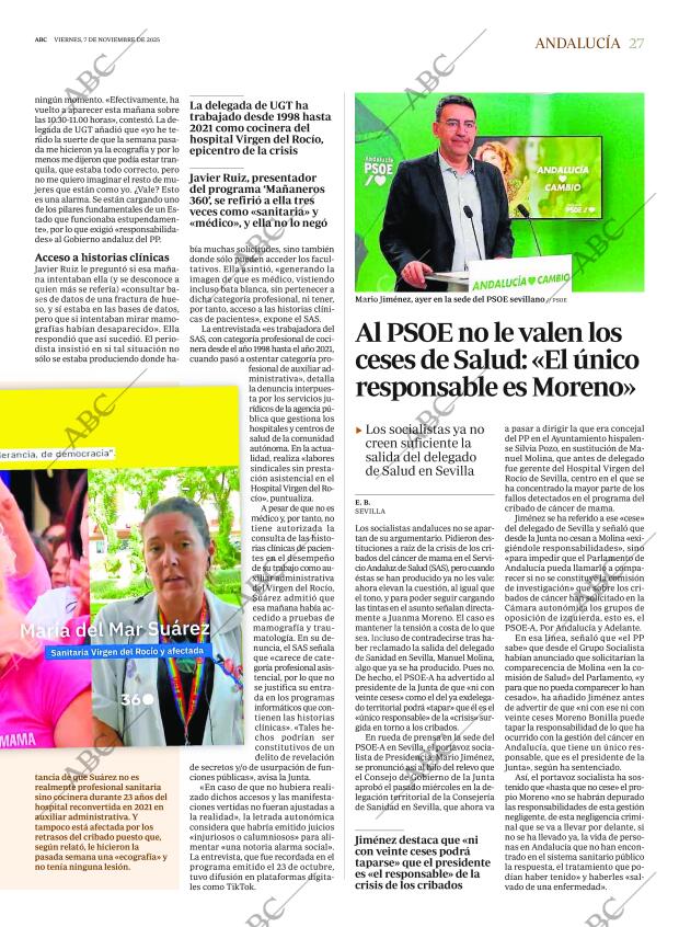 ABC SEVILLA 07-11-2025 página 27