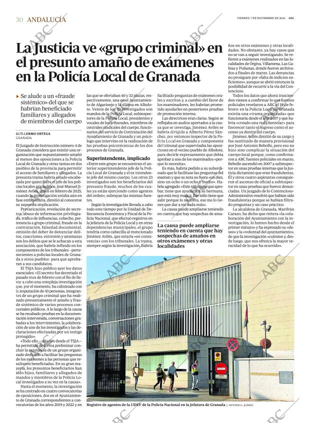 ABC SEVILLA 07-11-2025 página 30