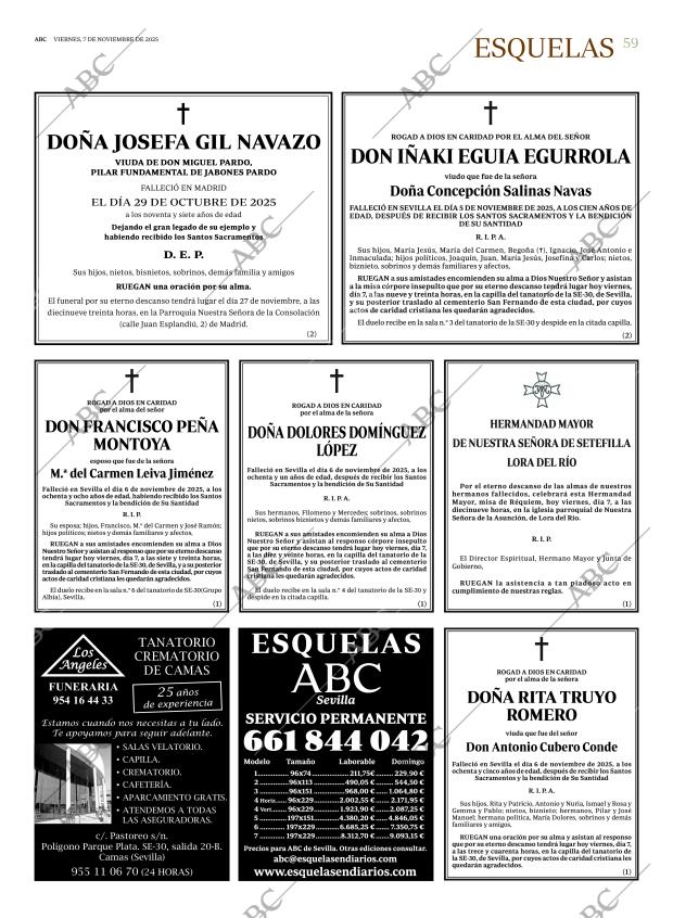 ABC SEVILLA 07-11-2025 página 59
