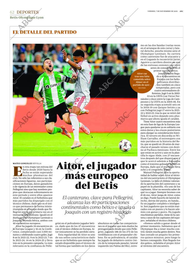 ABC SEVILLA 07-11-2025 página 62