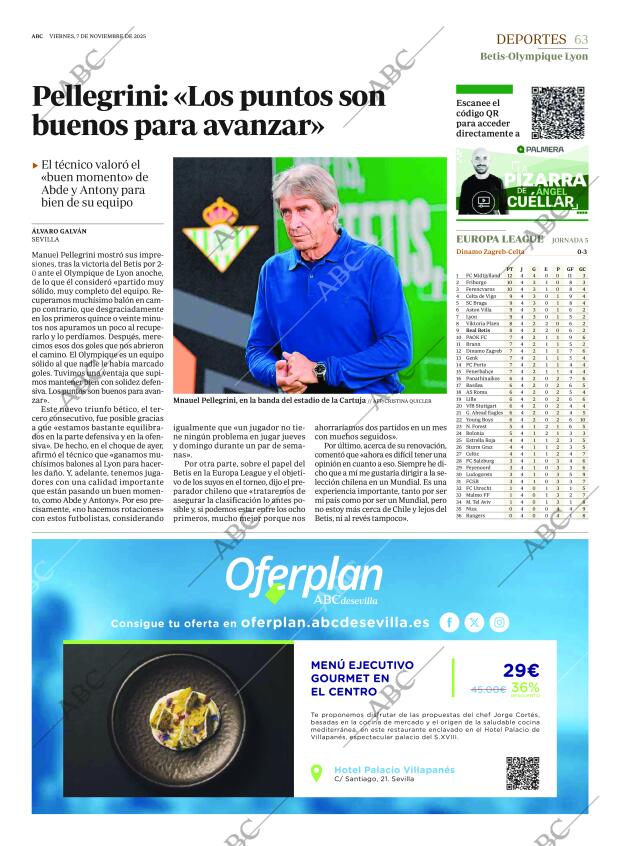 ABC SEVILLA 07-11-2025 página 63