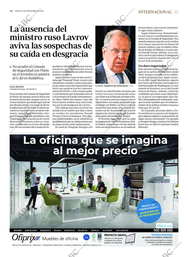 ABC MADRID 08-11-2025 página 25