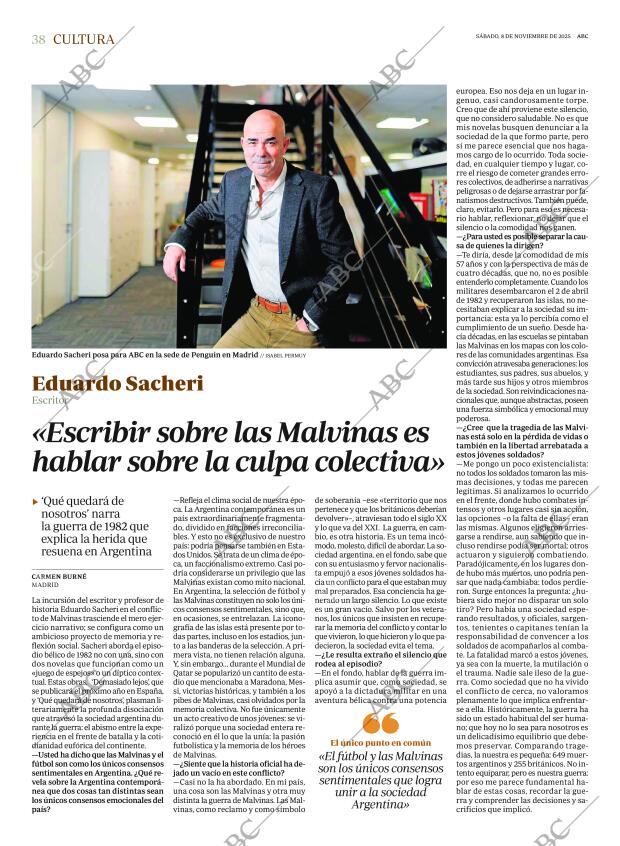 ABC MADRID 08-11-2025 página 38