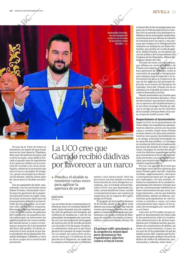 ABC SEVILLA 08-11-2025 página 13