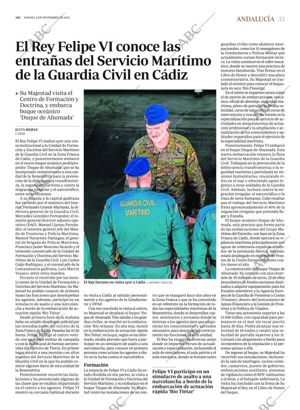 ABC SEVILLA 08-11-2025 página 33