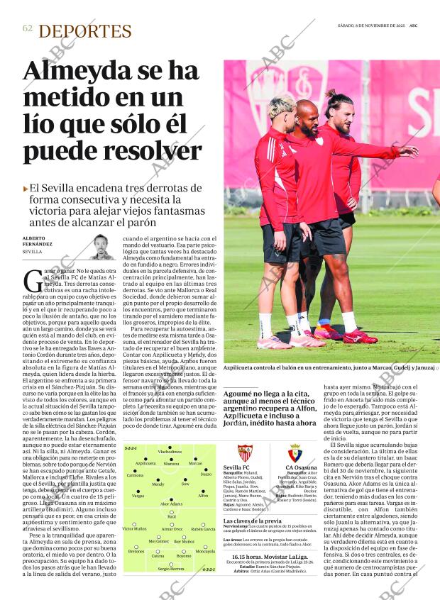 ABC SEVILLA 08-11-2025 página 62