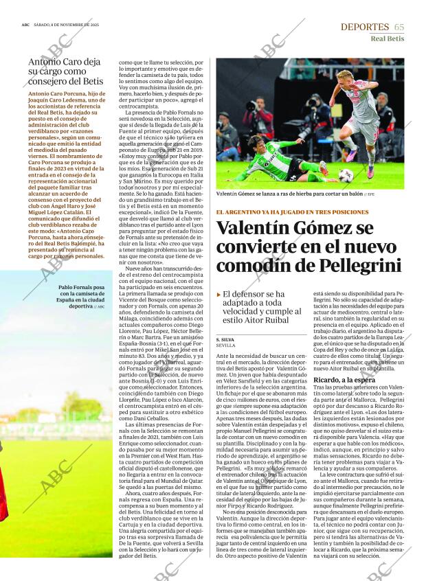 ABC SEVILLA 08-11-2025 página 65