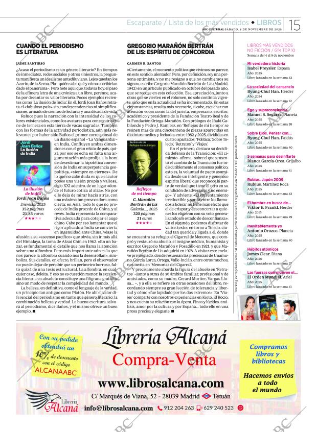 CULTURAL MADRID 08-11-2025 página 15