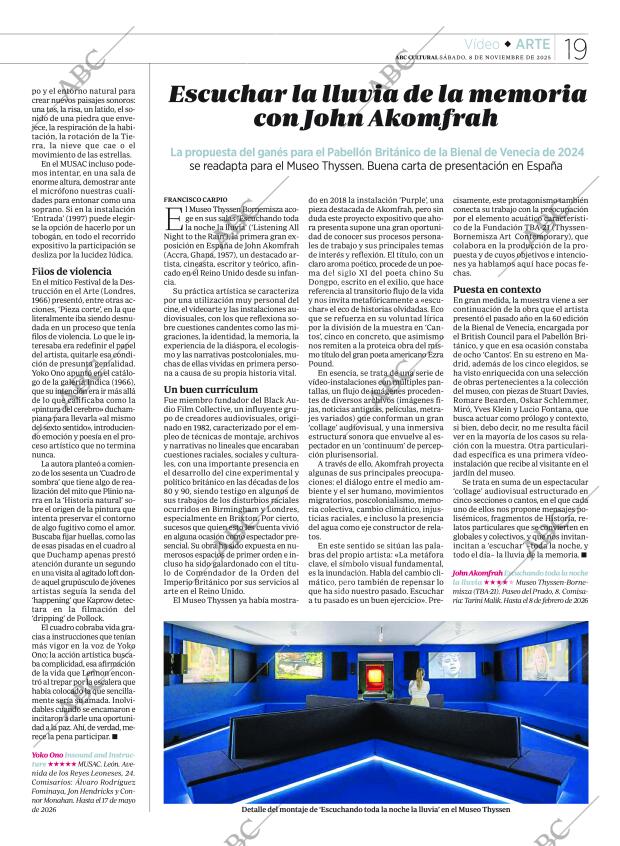 CULTURAL MADRID 08-11-2025 página 19