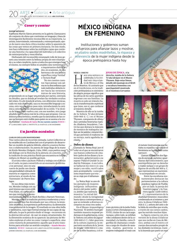 CULTURAL MADRID 08-11-2025 página 20