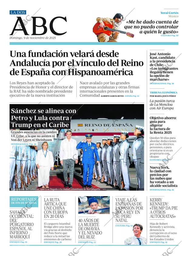 ABC MADRID 09-11-2025 página 2