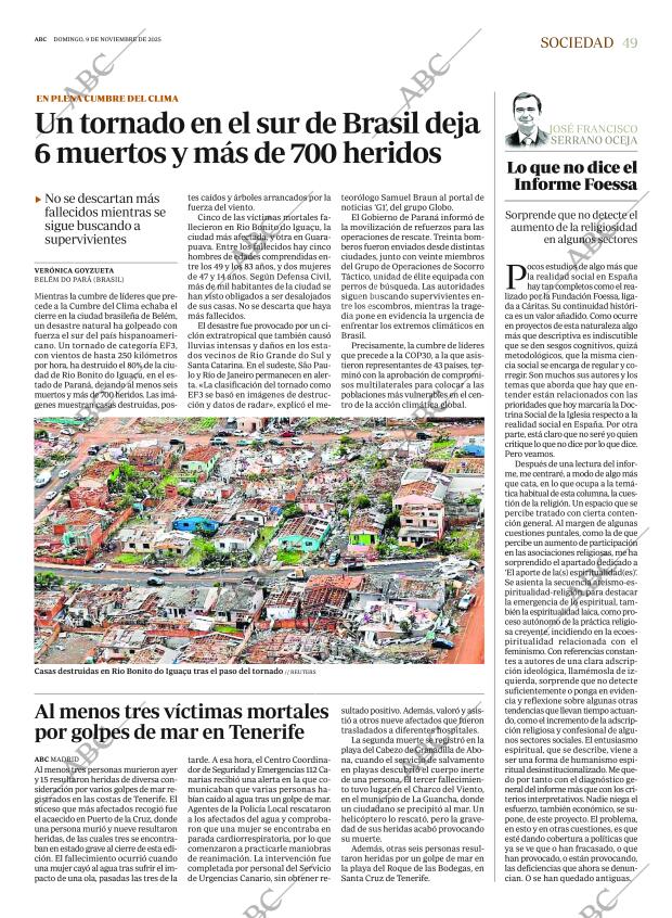 ABC MADRID 09-11-2025 página 49