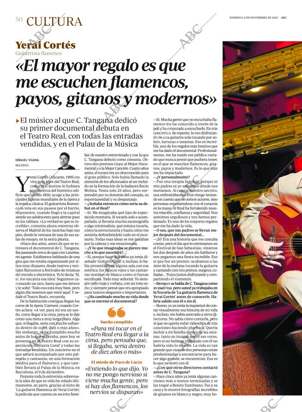 ABC MADRID 09-11-2025 página 50