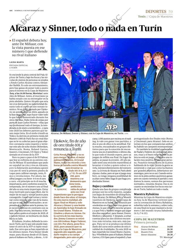 ABC MADRID 09-11-2025 página 59