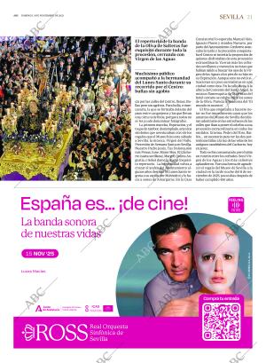 ABC SEVILLA 09-11-2025 página 21