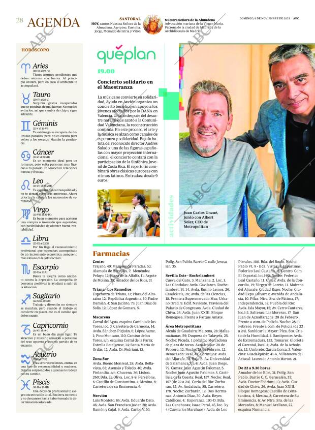 ABC SEVILLA 09-11-2025 página 28