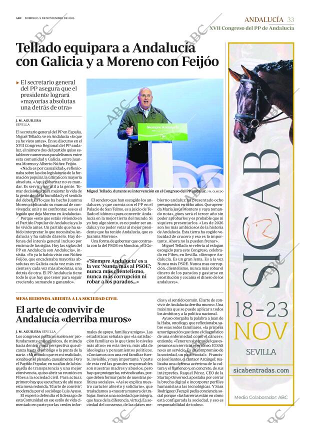 ABC SEVILLA 09-11-2025 página 33
