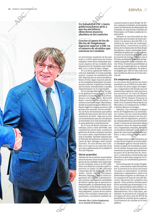 ABC SEVILLA 09-11-2025 página 37