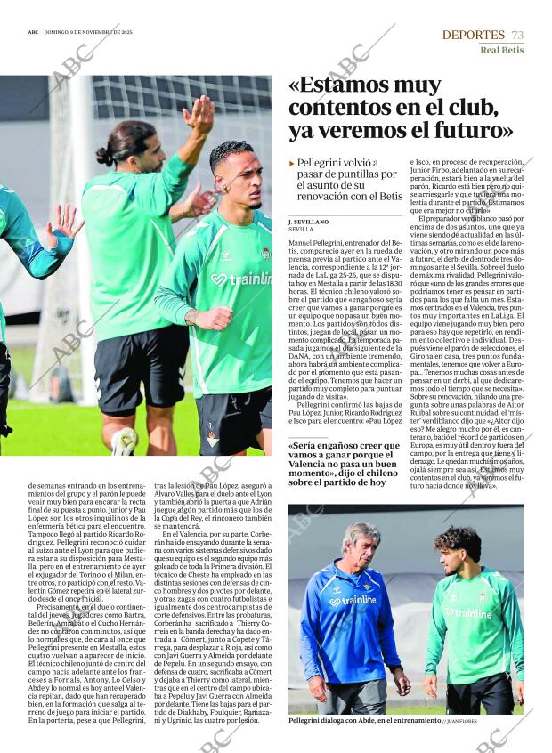 ABC SEVILLA 09-11-2025 página 73