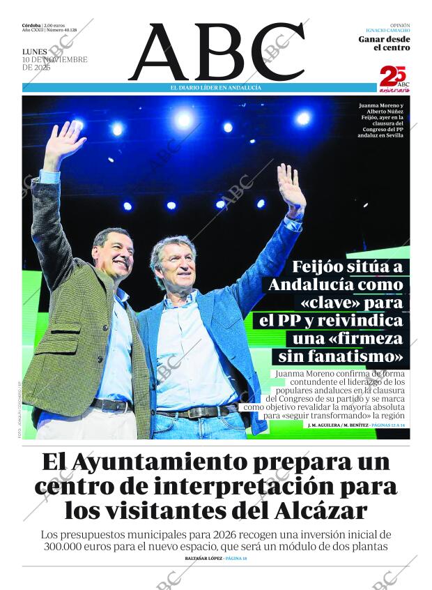 ABC CORDOBA 10-11-2025 página 1