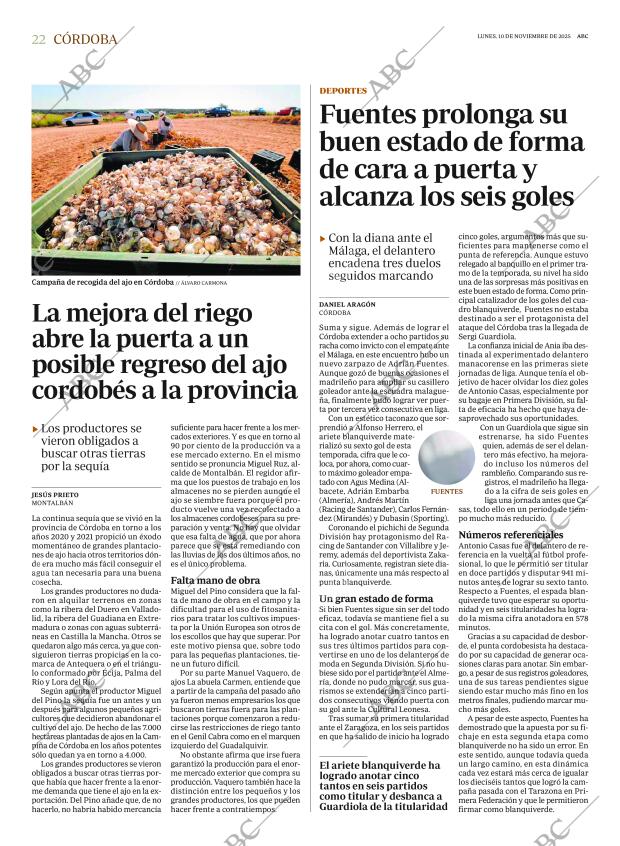 ABC CORDOBA 10-11-2025 página 22