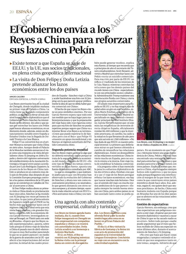 ABC MADRID 10-11-2025 página 20