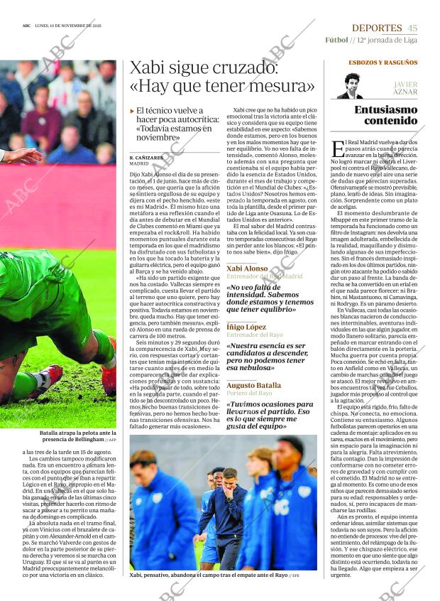 ABC MADRID 10-11-2025 página 45