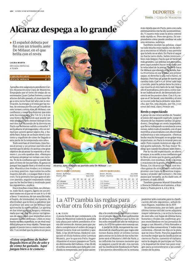 ABC MADRID 10-11-2025 página 49