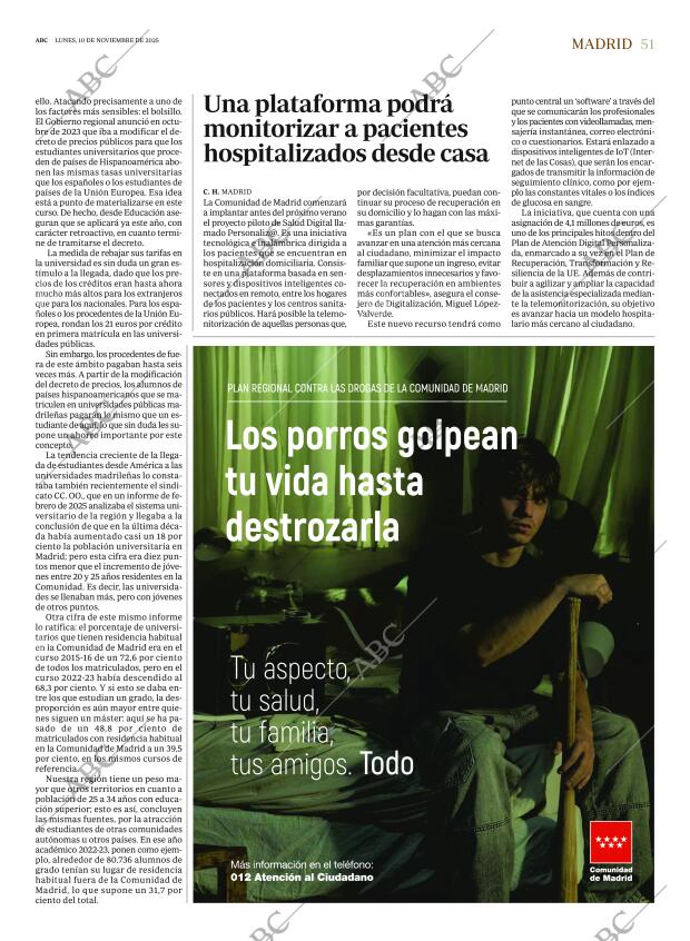 ABC MADRID 10-11-2025 página 51