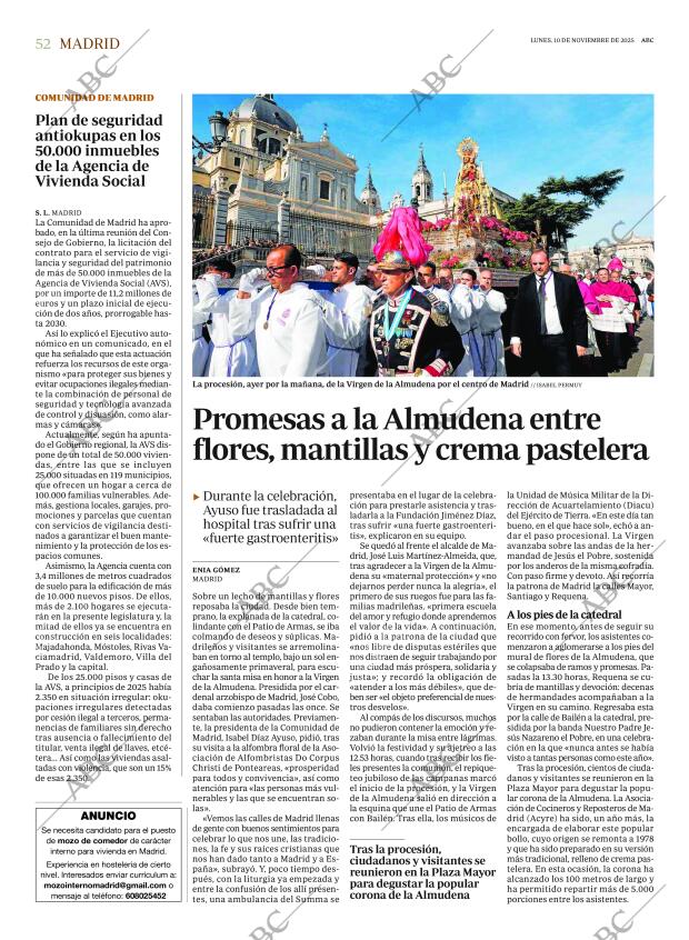 ABC MADRID 10-11-2025 página 52