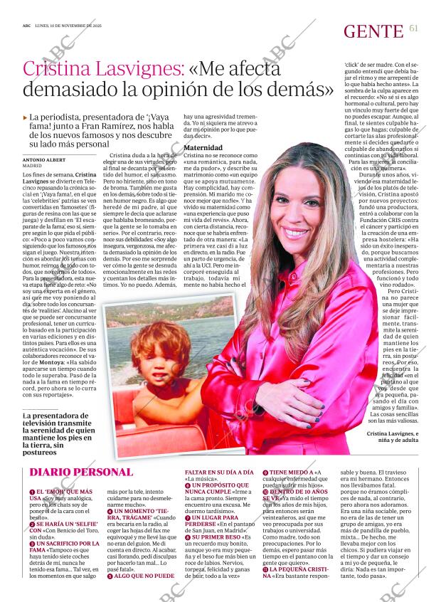 ABC MADRID 10-11-2025 página 61