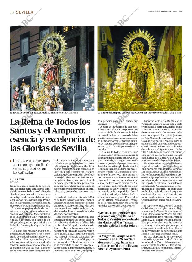 ABC SEVILLA 10-11-2025 página 18
