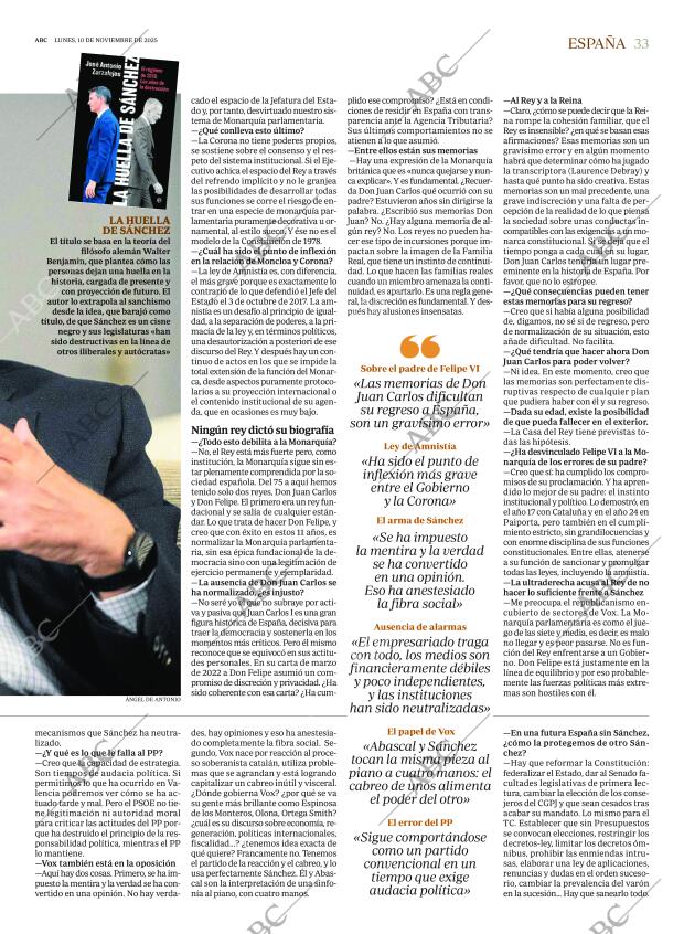 ABC SEVILLA 10-11-2025 página 33