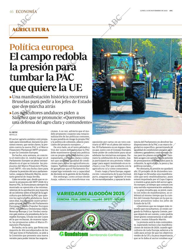 ABC SEVILLA 10-11-2025 página 46