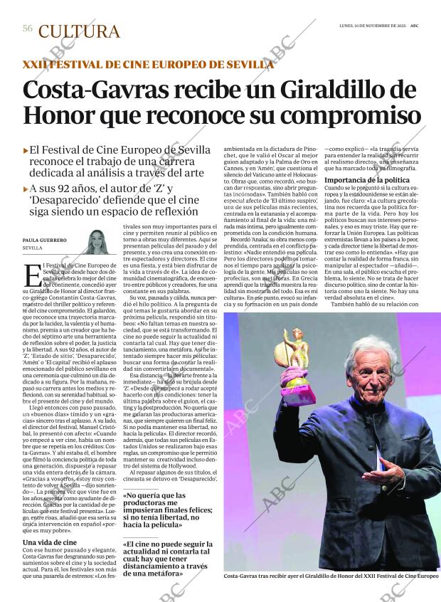 ABC SEVILLA 10-11-2025 página 56