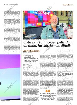 ABC SEVILLA 10-11-2025 página 57