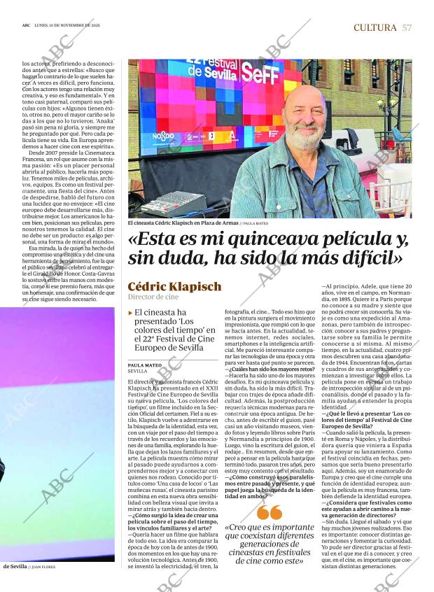 ABC SEVILLA 10-11-2025 página 57